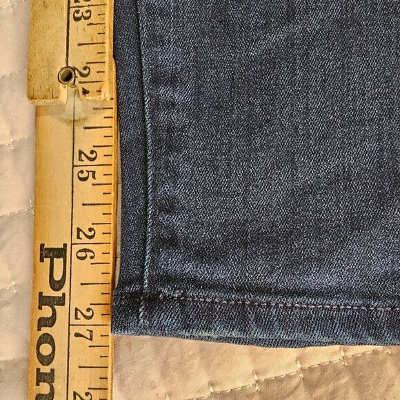 EUC LIKE NEW PAIGE VERDUGO KANIKA ANKLE DARK WASH JEANS SIZE 30 - Picture 15 of 15